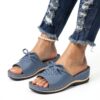 Deals of the Day Sandales femme bleu taille 37-2