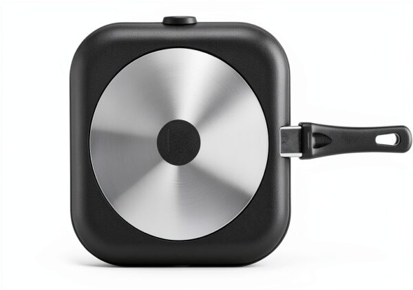 Poêle WMF antiadhésive aluminium noir 27 cm grill-2