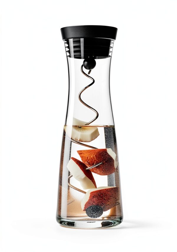 Carafe à Eau 1L Acier Inoxydable Noir - Modèle 617709995-12