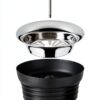 Carafe à Eau 1L Acier Inoxydable Noir - Modèle 617709995-4