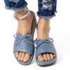 Deals of the Day Sandales femme bleu taille 37-3