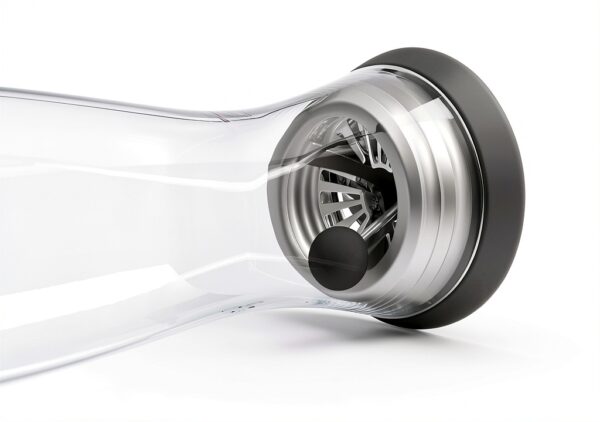 Carafe à Eau 1L Acier Inoxydable Noir - Modèle 617709995-9