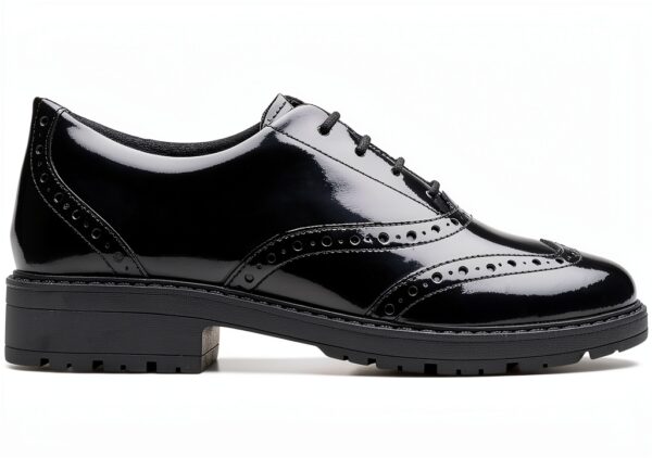 Chaussures Clarks femme noir cuir souple taille EU-1
