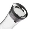 Carafe à Eau 1L Acier Inoxydable Noir - Modèle 617709995-5