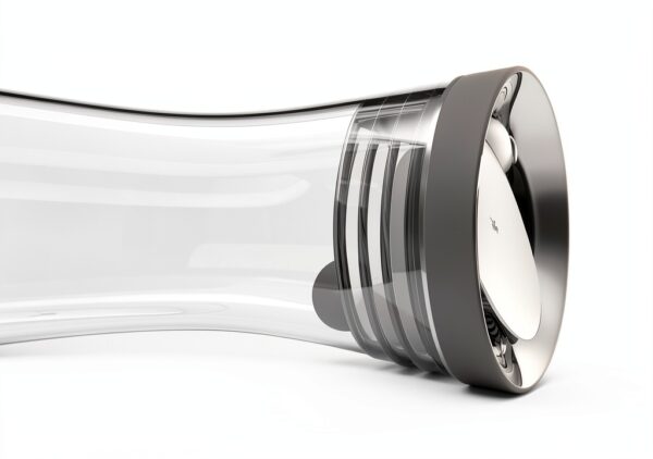 Carafe à Eau 1L Acier Inoxydable Noir - Modèle 617709995-7