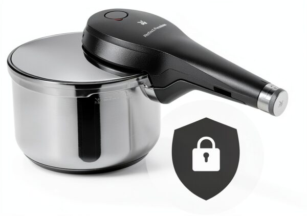 WMF Autocuiseur vapeur 4,5 L inox argent compatible induction et-5