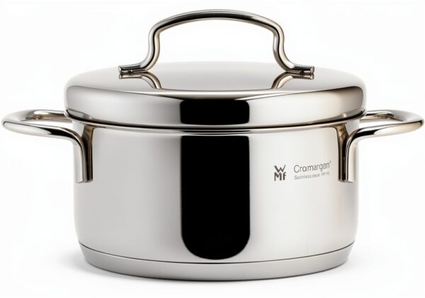 WMF Casserole en inox 12 cm modèle 0712766040 – Acier inoxydable-0