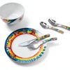 WMF Couverts Enfants 6 pièces Porcelaine & Acier Inox 18/10-1