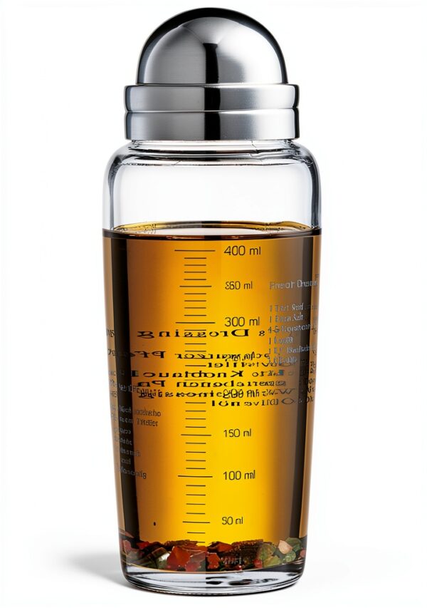 WMF Bouteille d'huile en acier inox 18/10 09.5376.2040 graduée-0
