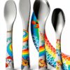 WMF Couverts Enfants 6 pièces Porcelaine & Acier Inox 18/10-5