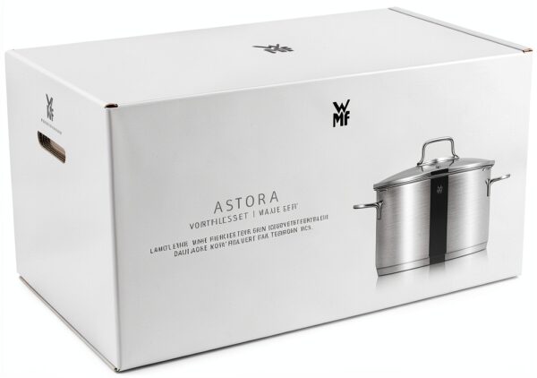 WMF Astoria Lot de 5 casseroles hautes (16/20/24) Poêle basse (20 cm) Poêle (16 cm)-15