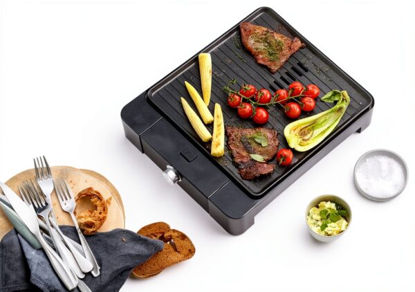 Grill électrique WMF Quadro 1250W Argent Métallique - 35,2 cm-7