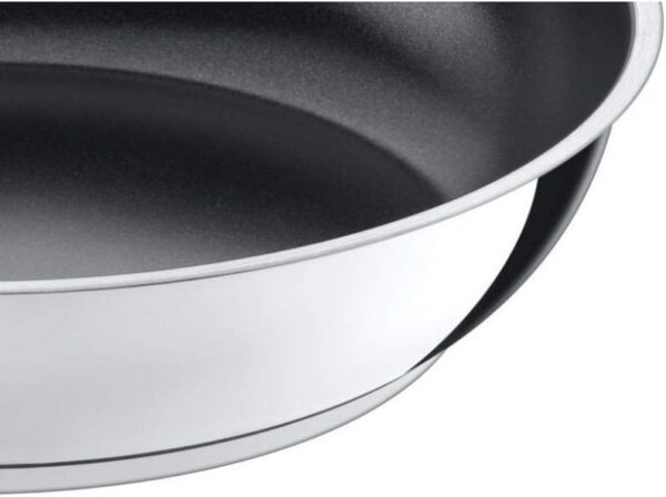 Poêle à frire WMF Durado 24 cm revêtement Cromargan acier inoxydable-5