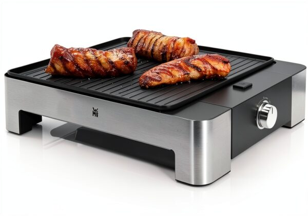 Grill électrique WMF Quadro 1250W Argent Métallique - 35,2 cm-6