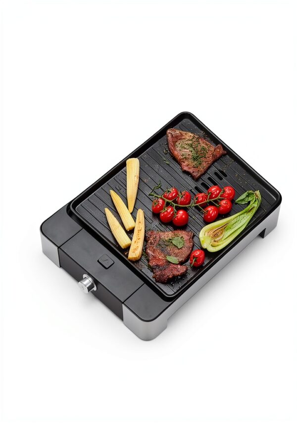 Grill électrique WMF Quadro 1250W Argent Métallique - 35,2 cm-8