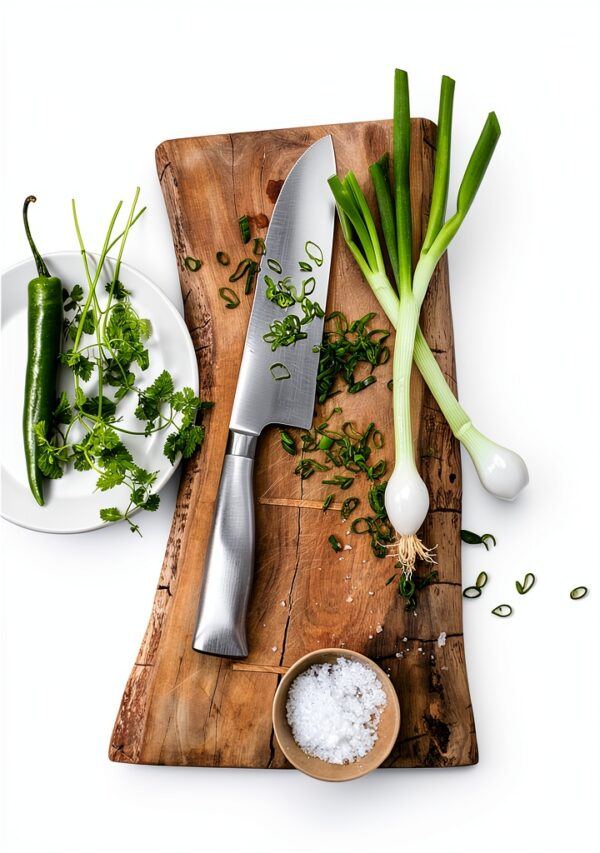 WMF Couteau Santoku Grand Gourmet de 18 cm, argenté-10