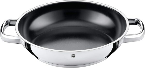 Poêle à frire WMF Durado 24 cm revêtement Cromargan acier inoxydable-0