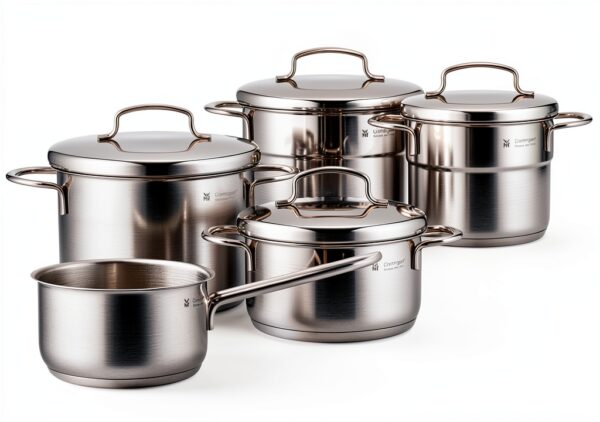 Set d'ustensiles de cuisine WMF 5 pièces mini argenté 24 cm-0