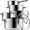WMF Astoria Lot de 5 casseroles hautes (16/20/24) Poêle basse (20 cm) Poêle (16 cm)-3