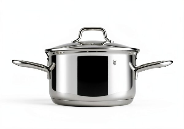 WMF Astoria Lot de 5 casseroles hautes (16/20/24) Poêle basse (20 cm) Poêle (16 cm)-1