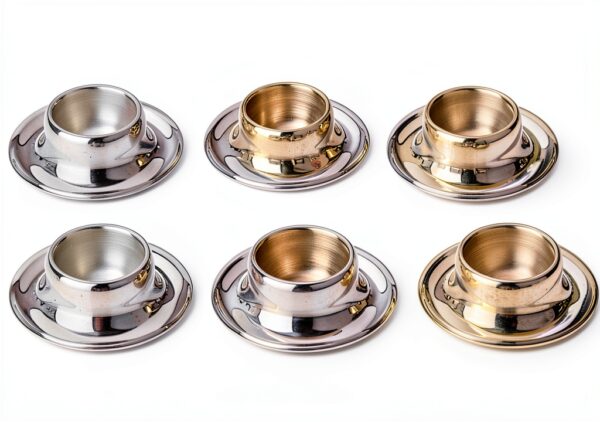 WMF Coquetier Lot de 6 en acier inoxydable 8,5 cm finition polie-0