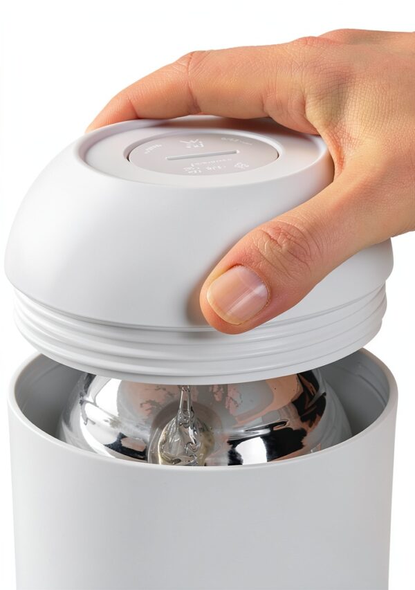 Thermos WMF Impulse 1 L Bouteille Isotherme Blanc Chaud/Froid 24h-8
