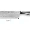 WMF Couteau Santoku Grand Gourmet de 18 cm, argenté-2