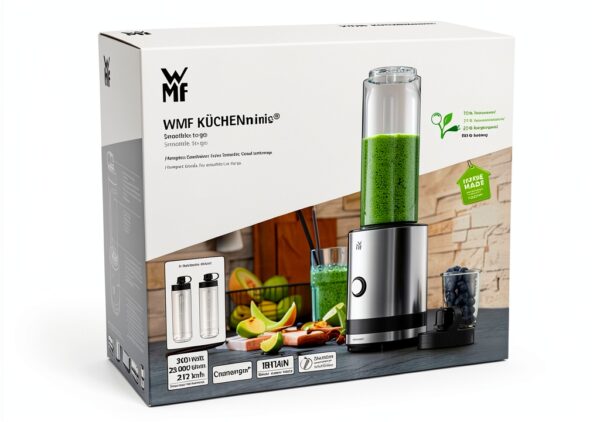 Blender WMF KITCHENminis 04.1650.0011 0,6 L Acier inoxydable 300W-8