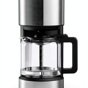 Machine à café WMF Stelio 0412150011 capacité 1,2 L couleur argent-0