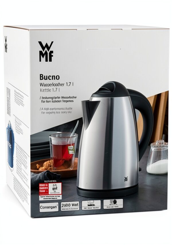 Bouilliere electrique WMF Bueno 1,7L argent sans fil-8