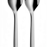 WMF Nuova Lot de 2 Cuillères à Céréales en Acier Inoxydable Cromargan,-0