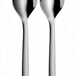 WMF Nuova Lot de 2 Cuillères à Céréales en Acier Inoxydable Cromargan,-0
