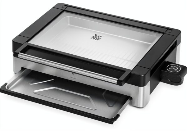 Barbecue électrique WMF Lono inox mat 2200 W antiadhésif-0