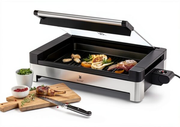 Barbecue électrique WMF Lono inox mat 2200 W antiadhésif-3
