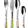 WMF Le Petit Prince Service de Table 6 pièces pour Enfant avec Couverts pour Enfants à partir de 6 Ans, Acier Inoxydable Cromargan Poli, Passe au Lave-Vaisselle-2