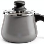 Casserole à lait WMF Fusiontec 12 cm gris en céramique high‑tech-0