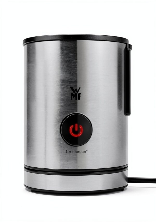 WMF Mousseur à lait électrique Stelio (5 watts, 15-25 ml, revêtement antiadhésif, sans fil, pour mousse de lait chaude et froide, chocolat chaud) Cromargan mat/argenté-4