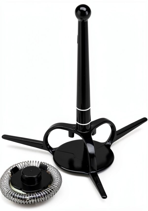 WMF Mousseur à lait électrique Stelio (5 watts, 15-25 ml, revêtement antiadhésif, sans fil, pour mousse de lait chaude et froide, chocolat chaud) Cromargan mat/argenté-12