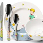 WMF Le Petit Prince Service de Table 6 pièces pour Enfant avec Couverts pour Enfants à partir de 6 Ans, Acier Inoxydable Cromargan Poli, Passe au Lave-Vaisselle-0