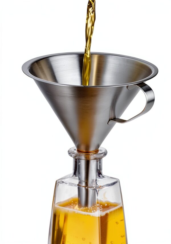 Entonnoir Gourmet WMF 12 cm Argenté Acier Inoxydable Design Robuste-1