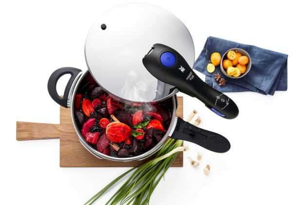 Autocuiseur rapide WMF Perfect Plus 22 cm 8,5 L inox induction cuisine-15