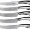 Couteaux à viande WMF 12.8961.6046 – Set 6 pièces argent inox 9 cm-2