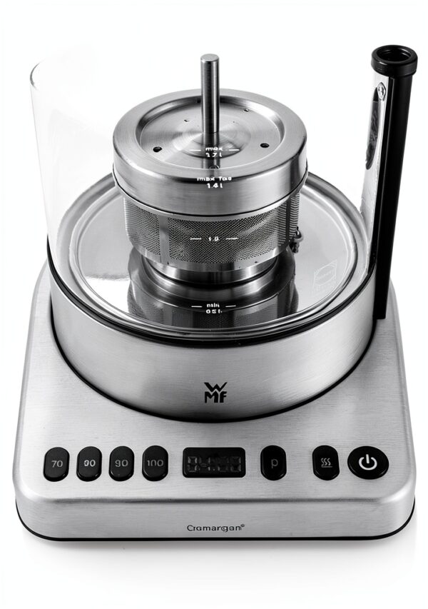 Bouilliere theiere 2-en-1 WMF 1,7L verre SCHOTT 4 niveaux température-1
