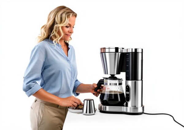 WMF Lumero Aroma Cafetière Filtre 10 Tasses Élégante avec LED-10
