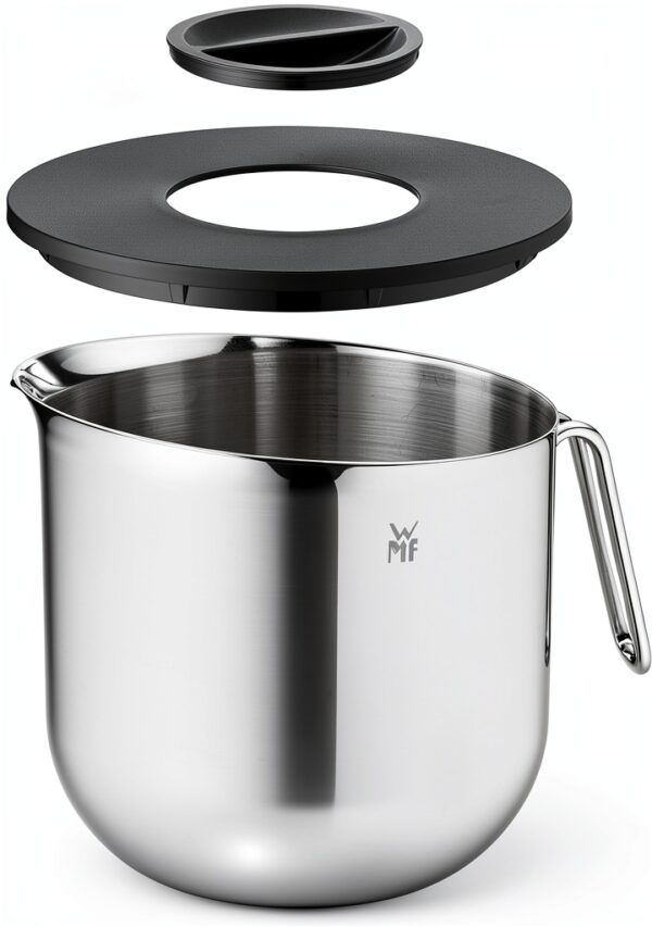 WMF Bol mélangeur Fonctionnel avec Couvercle 2,5 l Bol de 18,5 cm en Acier Inoxydable Cromargan Poli Passe au Lave-Vaisselle-5