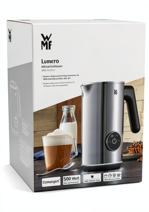 Mousseur à lait électrique WMF Lumero acier inox, écran tactile LED-7