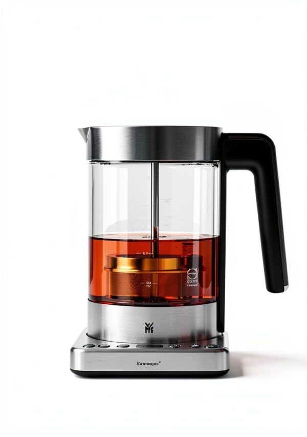 Bouilliere theiere 2-en-1 WMF 1,7L verre SCHOTT 4 niveaux température-5