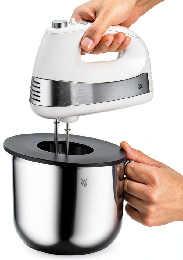 WMF Bol mélangeur Fonctionnel avec Couvercle 2,5 l Bol de 18,5 cm en Acier Inoxydable Cromargan Poli Passe au Lave-Vaisselle-4