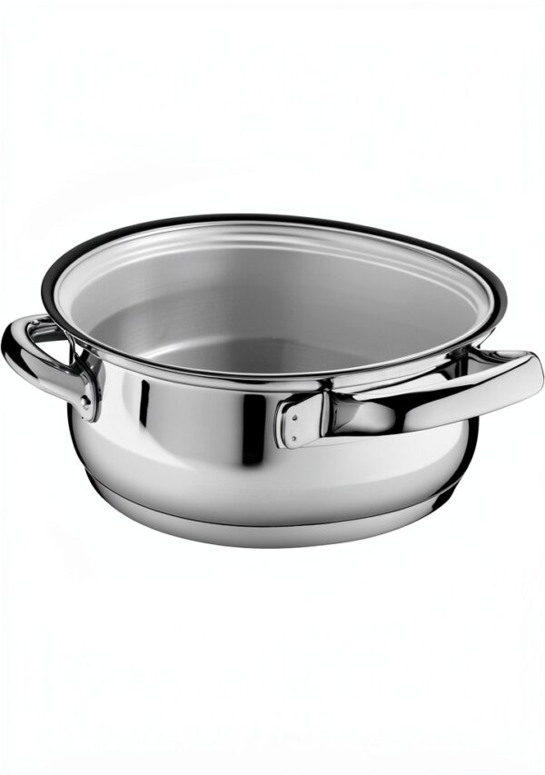 Poêle à poisson WMF 0761506380 en acier inoxydable 24 cm 5 L-4