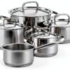 Faitout WMF Gourmet Plus 5 pièces en acier inoxydable – 5 pièces-0
